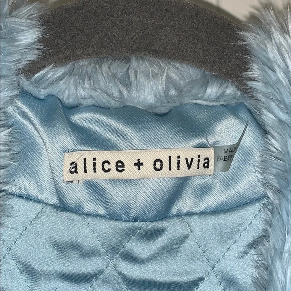 Alice + Olivia Damaris Faux Fur Jacket Copy - Picture 8 of 8